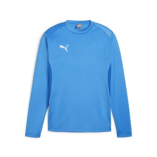 teamGOAL Trainingssweat Electric Blue Lemonade-PUMA White-PUMA Team Royal