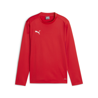 teamGOAL Training Sweat Jr PUMA Red-PUMA White-Fast Red