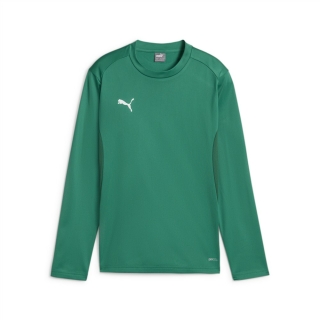 teamGOAL Training Sweat Jr Sport Green-Power Green-PUMA White