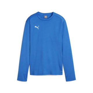 teamGOAL Damen-Trainingssweat Electric Blue Lemonade-PUMA White-PUMA Team Royal