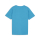 teamRISE Logo Baumwollshirt Junior Speed Blue-PUMA White