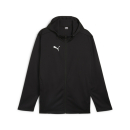 teamFINAL Training Fleece Jkt PUMA Black-PUMA Silver