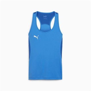 teamGOAL Tank Top Electric Blue Lemonade-PUMA White-PUMA Team Royal