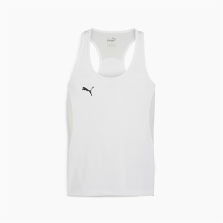 teamGOAL Tank Top PUMA White-PUMA Black-Feather Gray