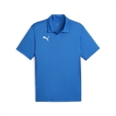 teamGOAL Polo Electric Blue Lemonade-PUMA White-PUMA Team...