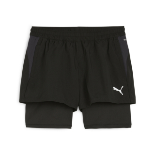 teamGOAL 2in1 Short Women PUMA Black-PUMA White