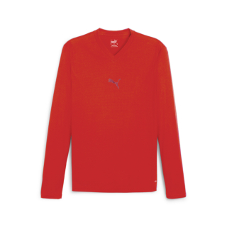 teamGOAL Baselayer Tee LS PUMA Red-Fast Red