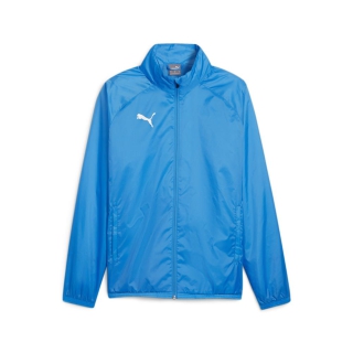 teamGOAL All Weather Jacket Electric Blue Lemonade-PUMA White