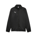 teamGOAL All Weather Jacket PUMA Black-PUMA White