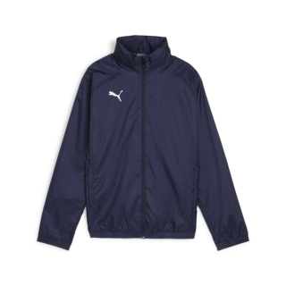 teamGOAL Regenjacke Junior PUMA Navy-PUMA White