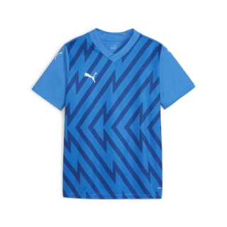 teamGLORY Trikot Junior Electric Blue Lemonade-PUMA White-Blazing Blue