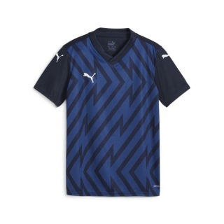 teamGLORY Trikot Junior PUMA Navy-PUMA White-Blazing Blue