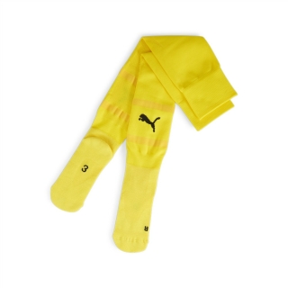 teamFINAL Stutzenstrumpf Faster Yellow-PUMA Black-Sport Yellow