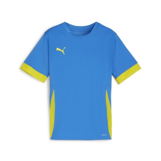 teamGOAL Matchday Jersey jr Electric Blue Lemonade-Faster Yellow