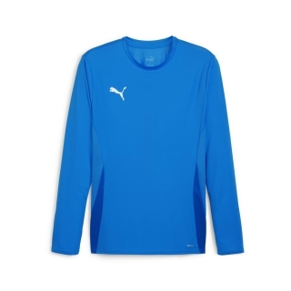 teamGOAL Trikot langarm Electric Blue Lemonade-PUMA White-PUMA Team Royal