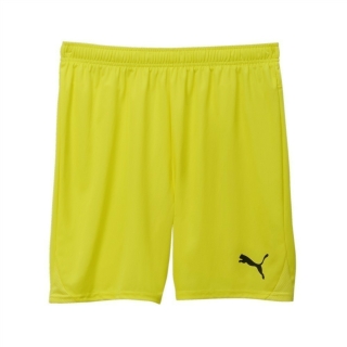 teamGOAL Shorts Fluro Yellow Pes-PUMA Black