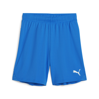 teamGOAL Short Junior Electric Blue Lemonade-PUMA White