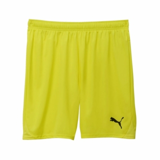 teamGOAL Shorts Jr Fluro Yellow Pes-PUMA Black