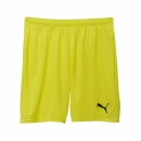 teamGOAL Shorts Jr Fluro Yellow Pes-PUMA Black