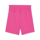 teamGOAL Shorts Jr Fluro Pink Pes-PUMA Black