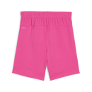 teamGOAL Shorts Jr Fluro Pink Pes-PUMA Black