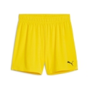 teamGOAL Shorts Wmns Faster Yellow-PUMA Black