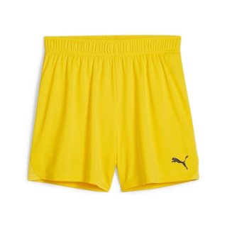 teamGOAL Handball Shorts W Faster Yellow-PUMA Black