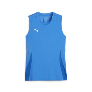 teamGOAL Sleeveless Jersey Wmns Electric Blue Lemonade-PUMA White-PUMA Team Royal