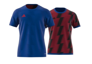 Jersey REVERSIBLE 24 team royal blue/team power red