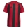 Kinder-Trikot STRIPED 24 rot/schwarz