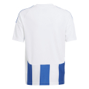 Kinder-Trikot STRIPED 24 weiß/royalblau