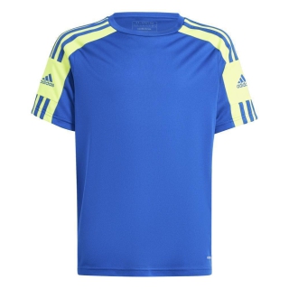 Kinder-Trikot SQUADRA 21 royalblau/neongelb