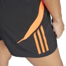 Damen-Freizeitshort TIRO 24 COMPETITION schwarz/neonrot