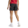 Damen-Freizeitshort TIRO 24 COMPETITION schwarz/neonrot