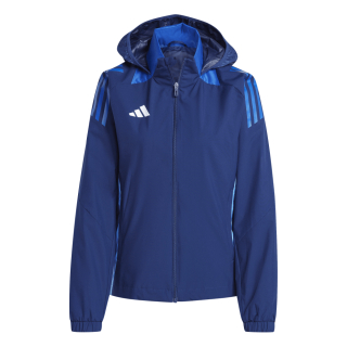 Womens-All Weather Jacket TIRO 24 COMPETITION team navy blue