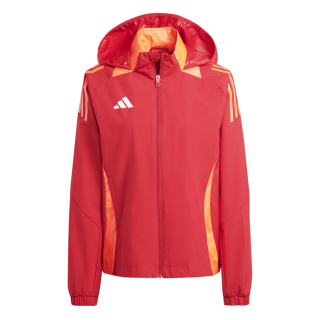 Damen-Regenjacke TIRO 24 COMPETITION rot