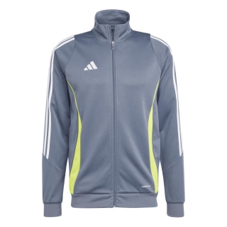 Trainingsjacke TIRO 24 grau/neongrün