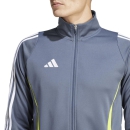 Trainingsjacke TIRO 24 grau/neongrün