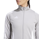 Womens-Training Jacket TIRO 24 team mid grey/white