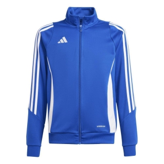 Kinder-Trainingsjacke TIRO 24 royalblau/weiß