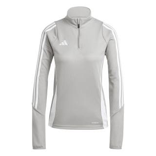 Womens-Training Top TIRO 24 team mid grey/white