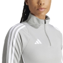 Womens-Training Top TIRO 24 team mid grey/white