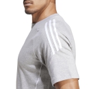Baumwoll-T-Shirt TIRO 24 grau/weiß