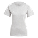 Womens-Sweat Tee TIRO 24 medium grey heather/white