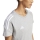 Damen-Baumwoll-T-Shirt TIRO 24 grau/weiß