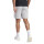 Sweat Short TIRO 24 medium grey heather/white