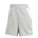 Womens-Sweat Short TIRO 24 medium grey heather/white