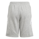 Kinder-Sweatshort TIRO 24 grau/weiß