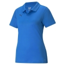 teamLIGA Damen-Funktionspolo Electric Blue Lemonade-Puma...