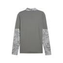 teamCUP Training 1/4 Zip Top Flat Medium Gray-PUMA...